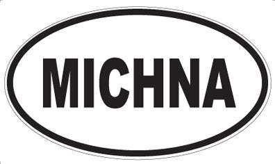 MICHNA - Oval Magnet