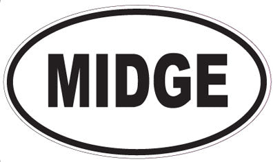 MIDGE - Oval Magnet