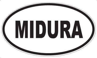 MIDURA - Oval Magnet