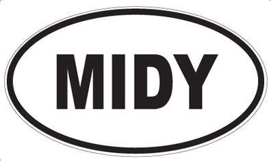 MIDY - Oval Magnet