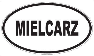 MIELCARZ - Oval Magnet