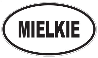 MIELKIE - Oval Magnet