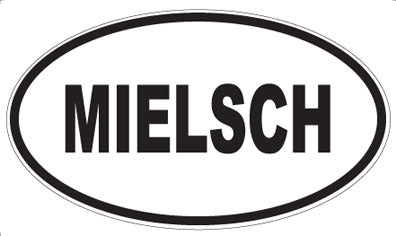 MIELSCH - Oval Magnet