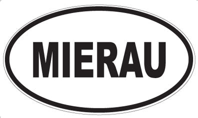 MIERAU - Oval Magnet
