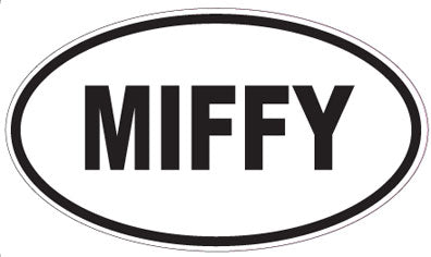 MIFFY - Oval Magnet