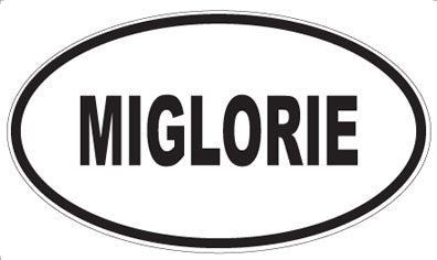 MIGLORIE - Oval Magnet