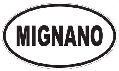 MIGNANO - Oval Magnet