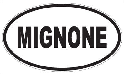 MIGNONE - Oval Magnet