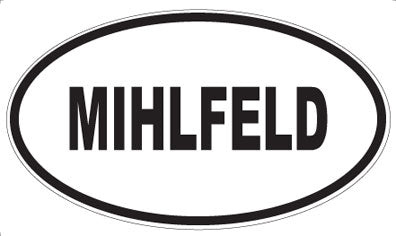 MIHLFELD - Oval Magnet