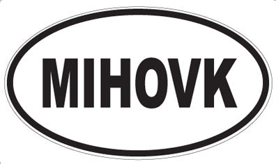 MIHOVK - Oval Magnet