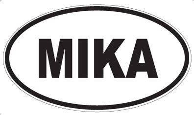 MIKA - Oval Magnet
