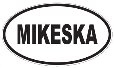 MIKESKA - Oval Magnet