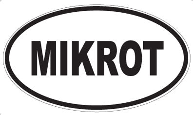 MIKROT - Oval Sticker