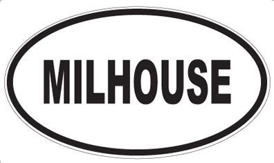 MILHOUSE - Oval Sticker