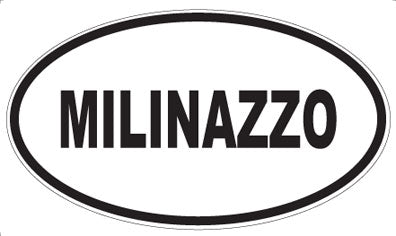 MILINAZZO - Oval Sticker