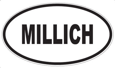 MILLICH - Oval Magnet