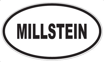 MILLSTEIN - Oval Sticker
