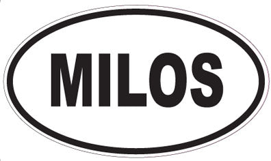 MILOS - Oval Magnet