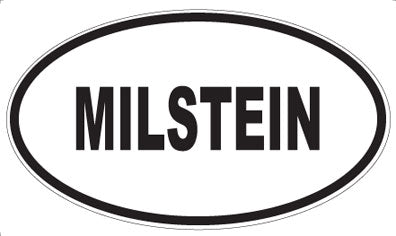 MILSTEIN - Oval Sticker