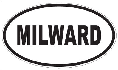 MILWARD - Oval Sticker
