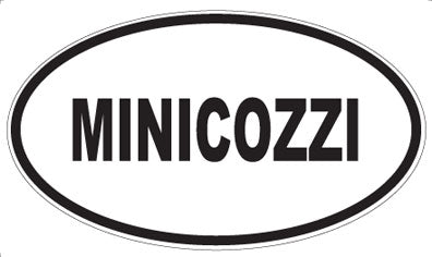 MINICOZZI - Oval Sticker