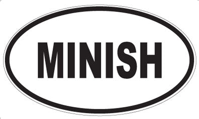 MINISH - Oval Magnet