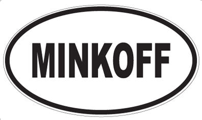 MINKOFF - Oval Sticker