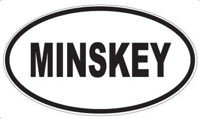 MINSKEY - Oval Magnet
