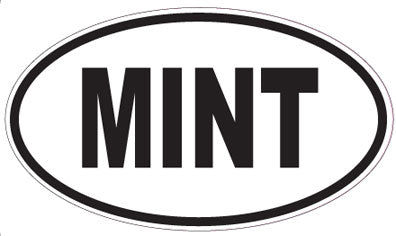 MINT - Oval Sticker