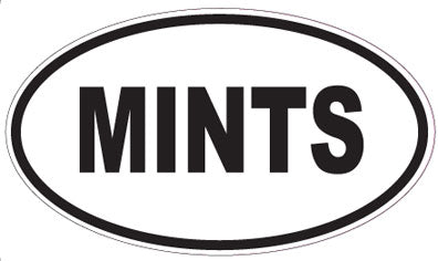 MINTS - Oval Magnet