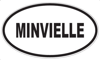 MINVIELLE - Oval Sticker