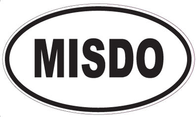 MISDO - Oval Magnet