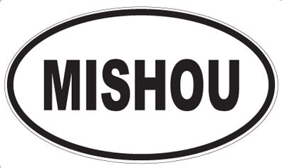 MISHOU - Oval Sticker