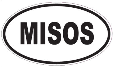 MISOS - Oval Magnet