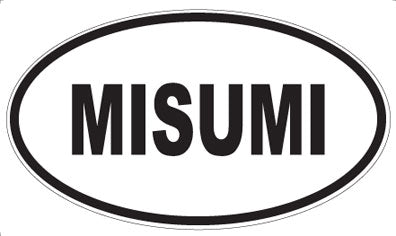 MISUMI - Oval Sticker