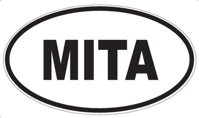 MITA - Oval Sticker