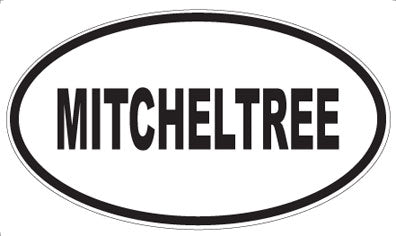MITCHELTREE - Oval Sticker