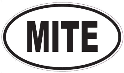 MITE - Oval Sticker