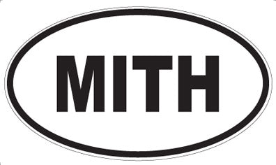 MITH - Oval Sticker
