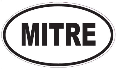 MITRE - Oval Magnet