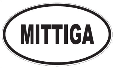 MITTIGA - Oval Magnet