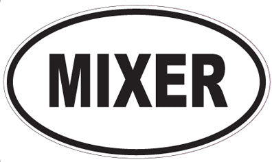 MIXER - Oval Magnet