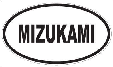 MIZUKAMI - Oval Sticker