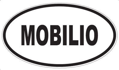 MOBILIO - Oval Sticker