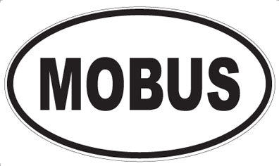 MOBUS - Oval Sticker