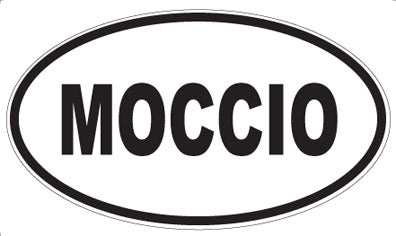 MOCCIO - Oval Sticker