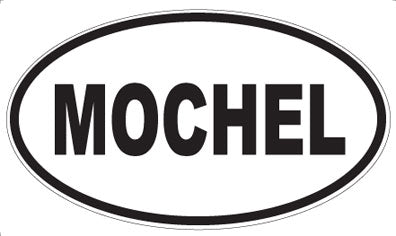 MOCHEL - Oval Sticker