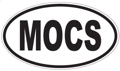 MOCS - Oval Sticker
