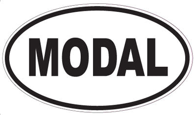 MODAL - Oval Magnet