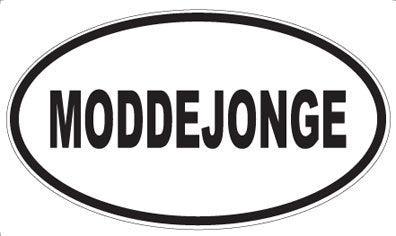 MODDEJONGE - Oval Magnet